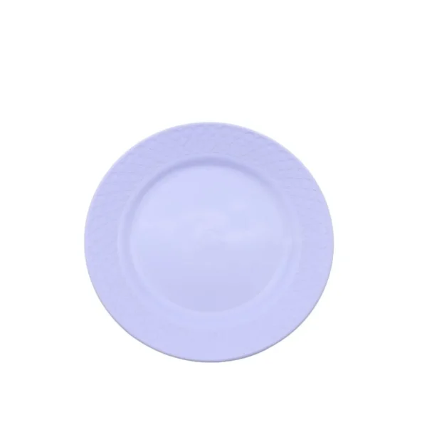 Plato de postre plástico Bambú 18,5 cm – YESI
