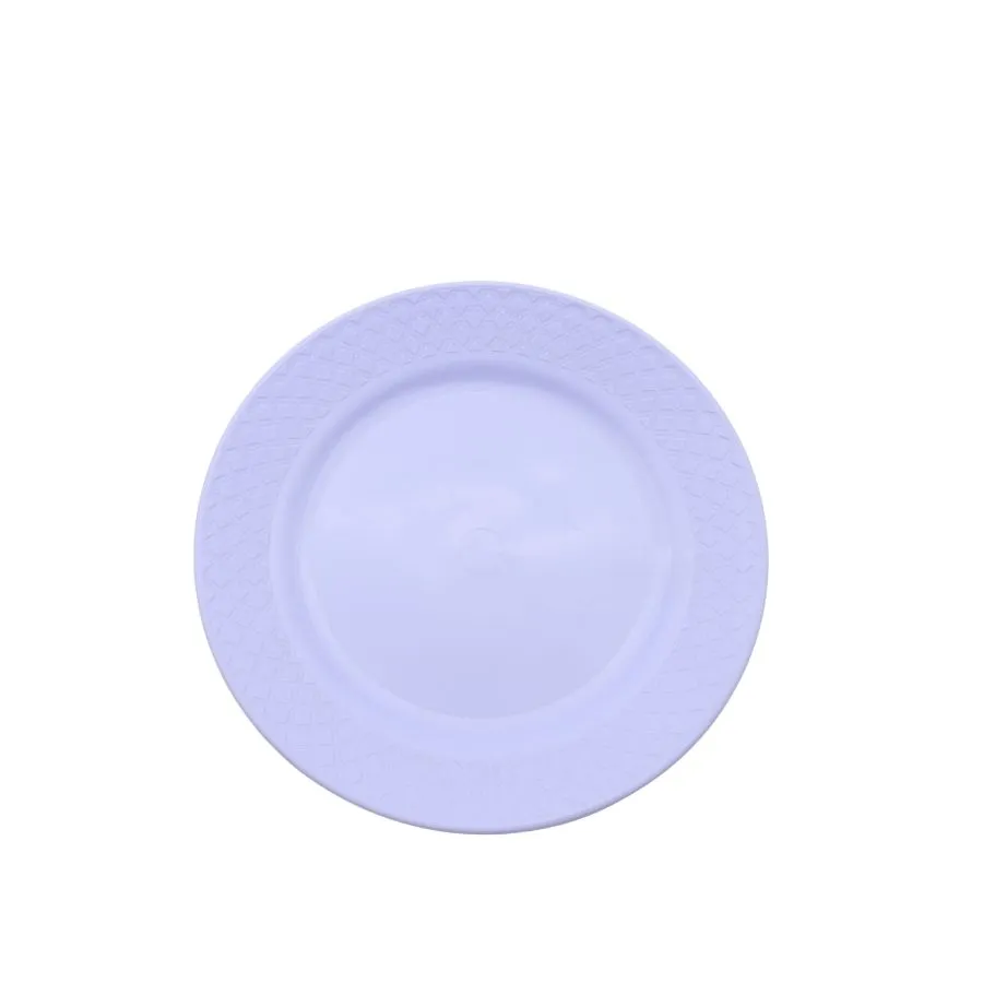 Plato de postre plástico Bambú 18,5 cm – YESI