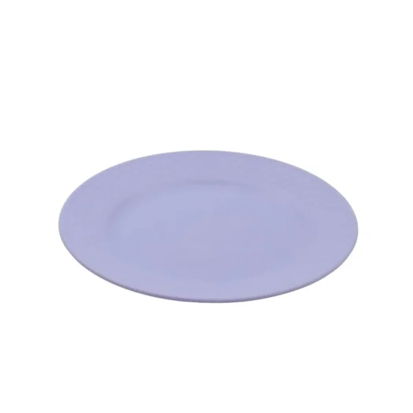Plato de postre plástico Bambú 18,5 cm – YESI