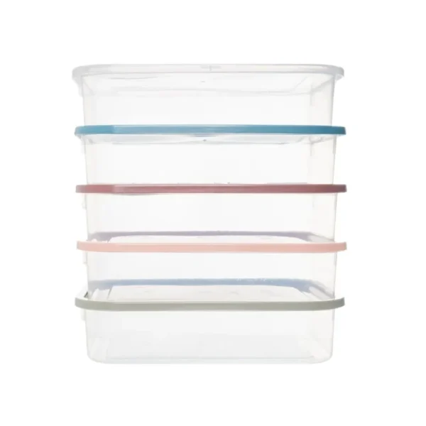 Hermético plástico rectangular 5 L – YESI