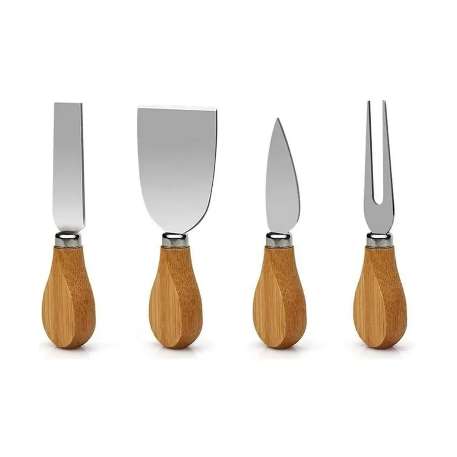 Set cuchillos para queso x 4 blister