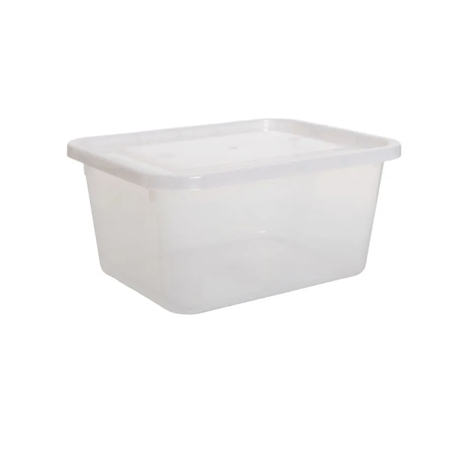 Hermético plástico rectangular 20 L – YESI
