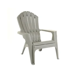 Sillón plástico Miami grafito – GARDENLIFE